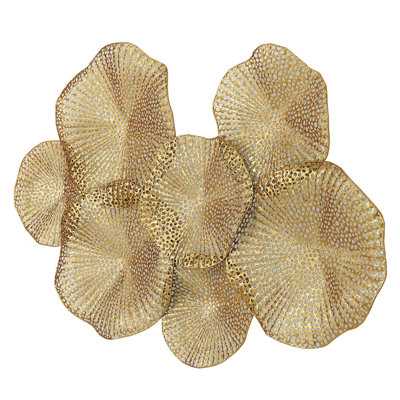  Ripley Gold Metal Wall Art