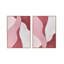 2 Piece Floater Frame Painting on Canvas