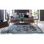 Tapis bleu marine / noir Kalf-31820930