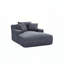 Chaise longue en velours côtelé Corduroy-435627180