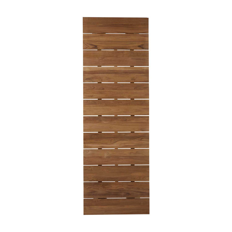 Coast 70.875" Solid Wood Console Table, Natural Teak