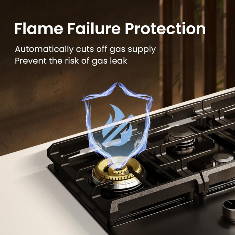 FOTILE 30" Moonshadow Natural Gas 4 Burner Cooktop