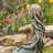 Sitting Mermaid Magnesium Garden Statue