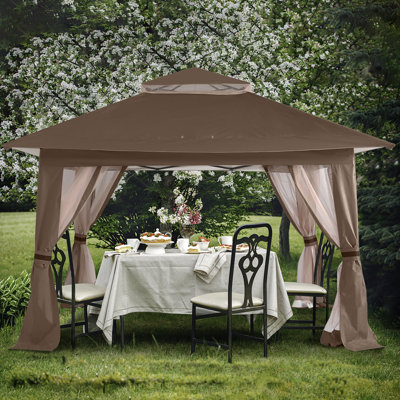 Pavillon de jardin en acier