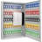 100 KEY ADJUSTABLE LOCK BOX W/ KEY GREY