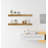 Emerald Lee 2 Piece Oak Floating Shelf
