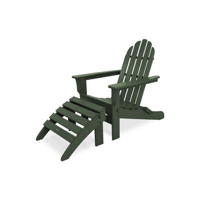 Ensemble de conversation 2 pièces POLYWOOD Cape Cod Adirondack