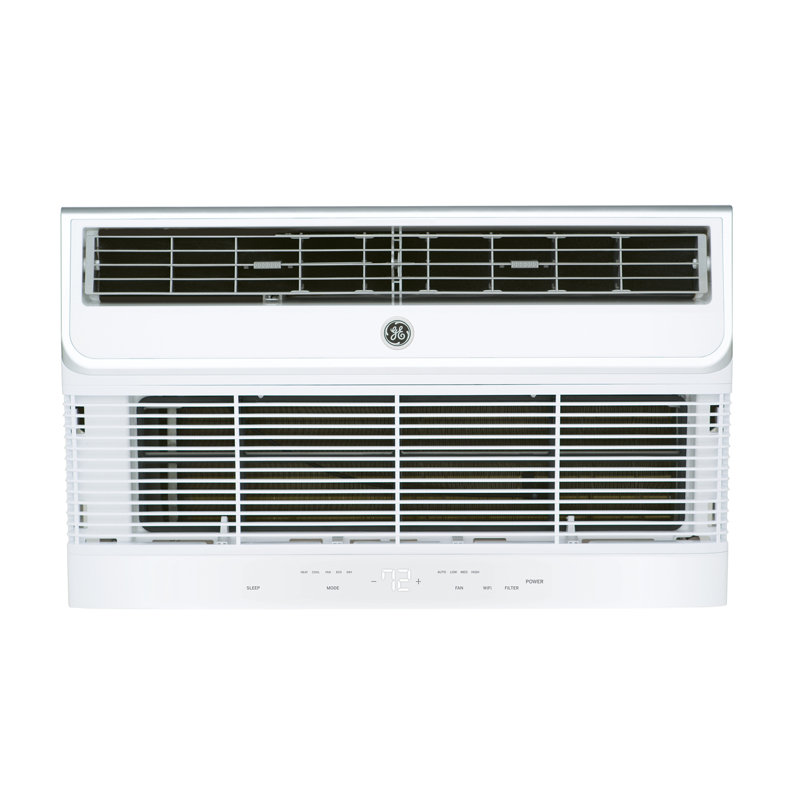 GE Appliances 12000 BTU Wi-Fi Connected Through The Wall Air Conditioner with Heater and Remote Included