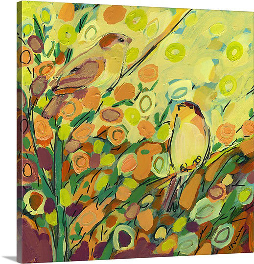 «Noleen Hidden Together», reproduction d'art sur toile, H 20 po x l 20 po x P 1,25 po