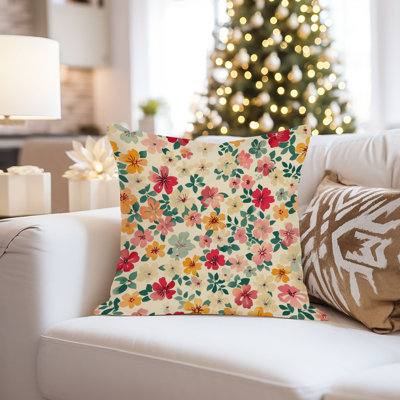 Botanical Spring Floral Wildflowers Flower Pattern IX Cottage & Cottagecore
