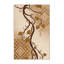 Machine Washable Orlandra Grapevine Global Inspired Moroccan Rug in Beige – Beige Binding-1142635703