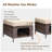 Wicker Sofa Seating Group With Cushions-456584085