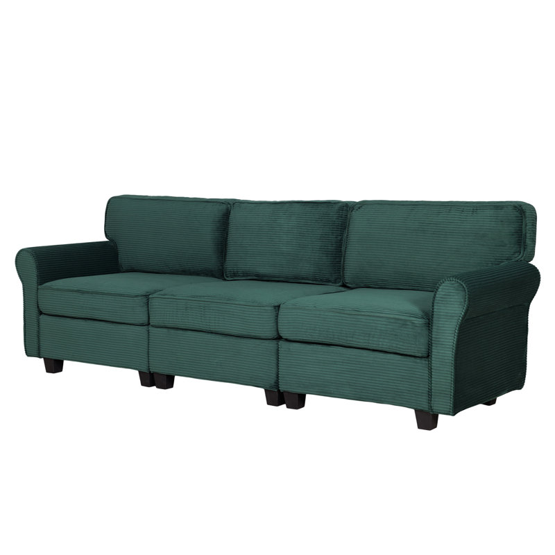 Sectionals, Corduroy - Green
