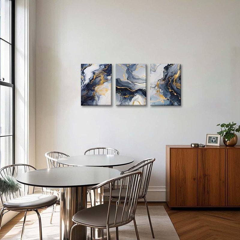 3 Piece Wrapped Canvas Set