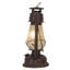 12"H Miners Lantern Table Lamp