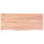 Tablette murale Loon Peak® brun clair traité bois massif chêne-1039579727