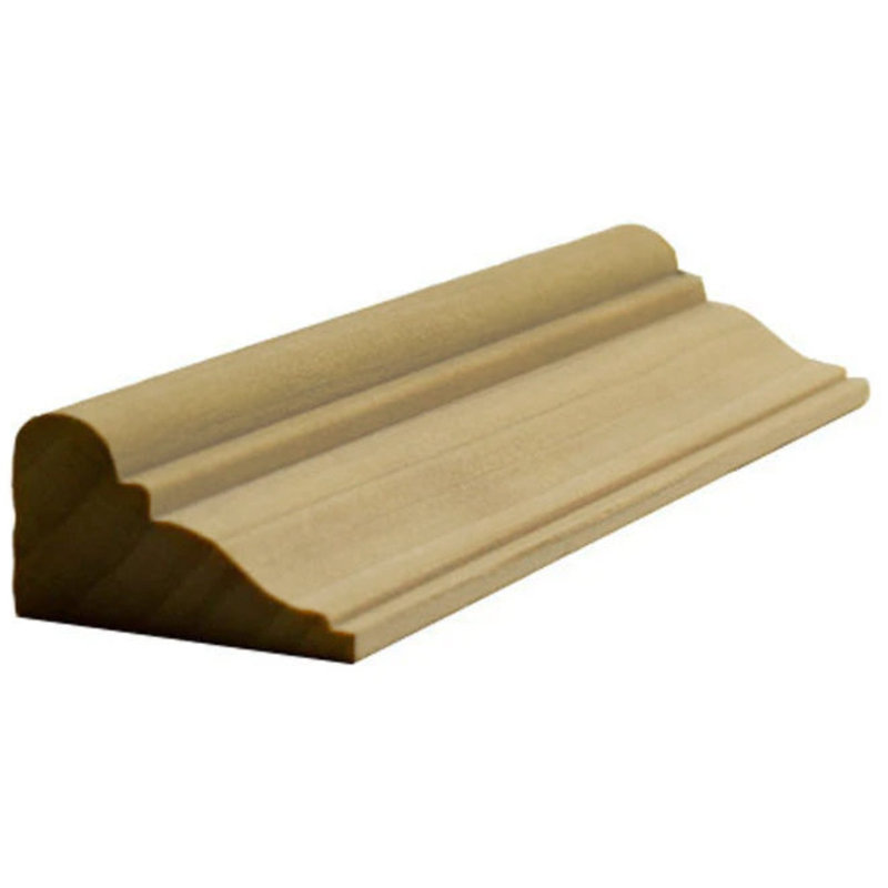 Moulure à panneau colonial EWPM14 de l 3/8 po x 3/4 po. Sans finition, L 1,375 po x H 0,75 po x P 42 po, Peuplier