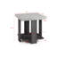 Ensemble de table basse 3 pièces avec table basse et deux tables de bout assorties-835048172-835048169