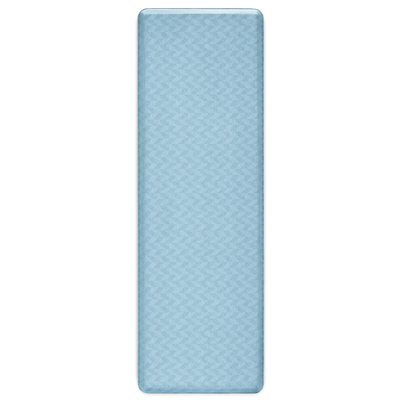  Tapis autoportant Cat Cora Harmony, Bleu, 17,5 po x 55 po