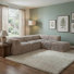 Dozie 5-Piece Faux Fur Foam Modular Compressed Sectional