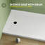Base de douche blanche 48 po x 32 po avec ensemble de drain et couvercle de drain inclus, bac de douche antidérapant-100782564-132008079
