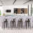 Saleh Counter Stool with Metal Frame-2028004520-2021325166