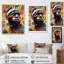 Le Bron Multicolor - art mural sur toile Sports-1375941994-1375941997