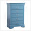 Commode Louis Phillipe, bleu sarcelle-492059224