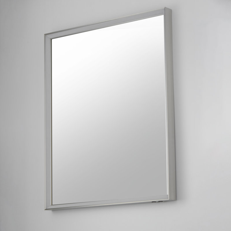 Bevel-LED Mirror, Gold, 36" x 30"