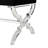 Giselle Velvet Acrylic X-Leg Bench-27327233