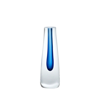 Triangle Handmade Glass Table Vase
