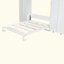 Lit escamotable mural Murphy avec portes de rangement-1375769663