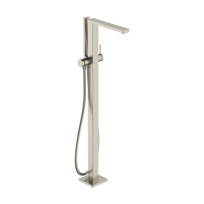 hansgrohe Tecturis E Freestanding Tub Filler with 1.75 GPM Handshower