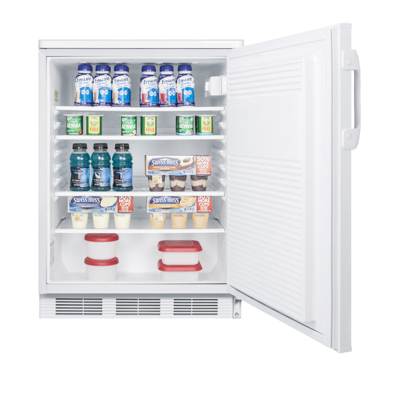 Summit Appliance Accucold General Purpose 5.5 Cubic Feet Freestanding Mini Fridge, White