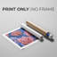 Layered Petals I - Impression sur toile seulement - NON-CADRE-117778963
