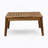 Wood Sectional Sofa With One Table
