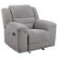 Fauteuil oscillant inclinable en chenille Rodden gris