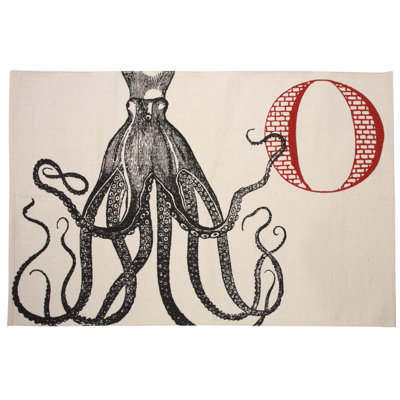 Tapis de bain octopus Lindsay