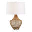 Lampe de table en rotin Uttermost Samori