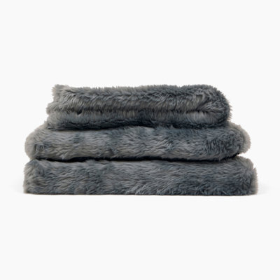 Faux Fur Crate Cover