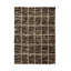 Wool Geometric Area Rug in Brown-1501782082
