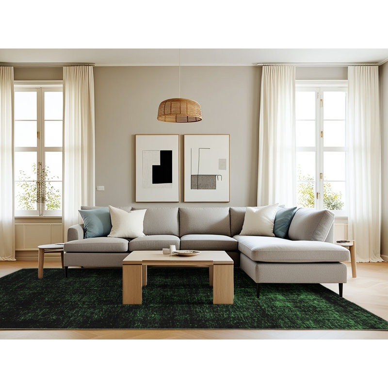 Abstract Indoor Rug, Rectangle 8' x 12'
