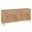 Armoire de rangement décorative 4 portes-467673480