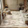 Sarah Modern Abstract Machine Washable Area Rug with Non-Slip Backing