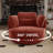50" W Oversized Upholstered Swivel Barrel Chair-205931504