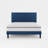 Aleiny Velvet Bed with Adjustable Upholstered Headboard-436444922-436444920