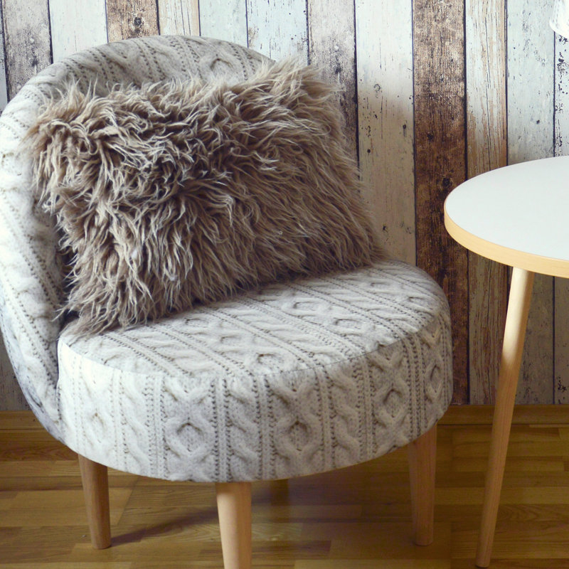 Scandi Upholstered Barrel Chair