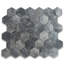 Bardiglio 10" x 12" Marble Honeycomb Mosaic Wall & Floor Tile-79872526