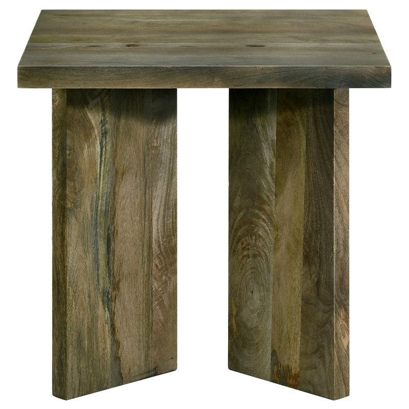 Donovan Square Solid Wood End Table