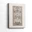 Vintage LINT imprimé abstrait - galerie Cavas enveloppé-1647670511